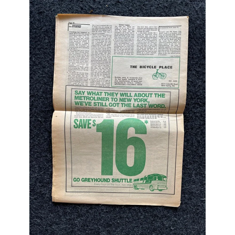 1970s High Times Underground Newspaper, Black Panther Party, Vintage Antique Co